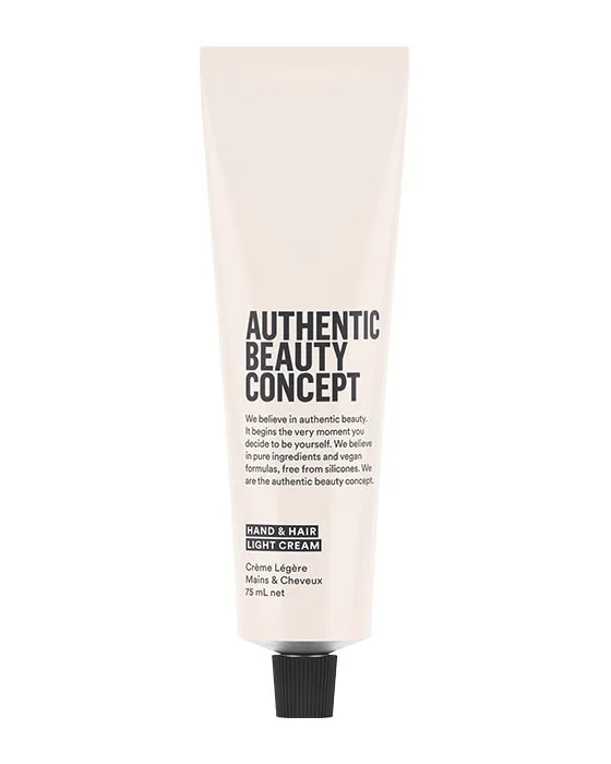 Lekki krem do rąk i włosów Authentic Beauty Concept, tubka 75 ml