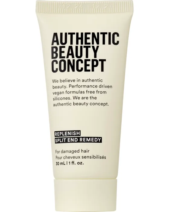 Balsam na rozdwojone końcówki Authentic Beauty Concept Replenish Split End Remedy, tubka podróżna 30 ml