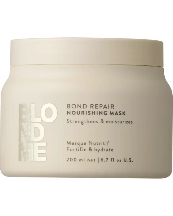 Maska wzmacniająco-nawilżająca BlondMe Bond Repair, słoik 200 ml