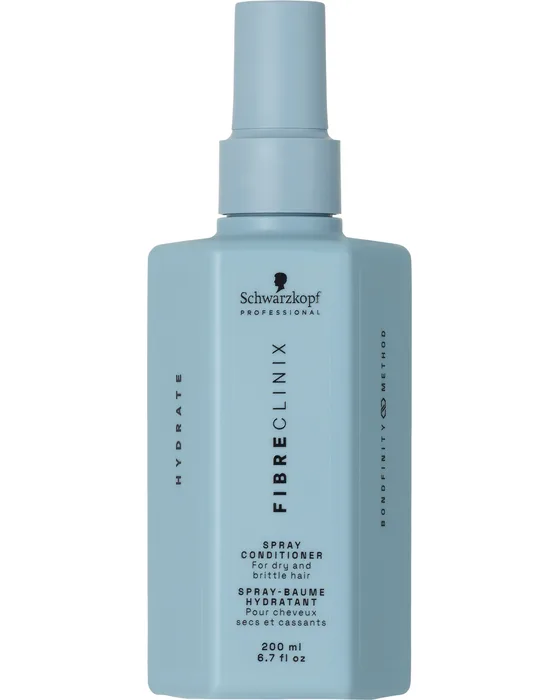 Odżywka w sprayu Fibre Clinix Hydrate do włosów suchych i łamliwych, butelka 200 ml