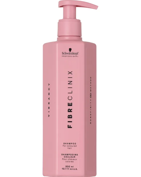 Szampon Fibre Clinix Vibrancy do włosów farbowanych, butelka 300 ml