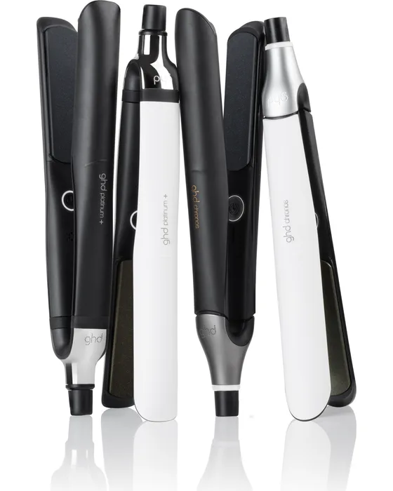 Prostownice ghd Platinum+ i Chronos obok siebie