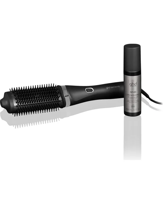 ghd Duet Blowdry — szczotka na gorące powietrze, obok kuracja Rehab