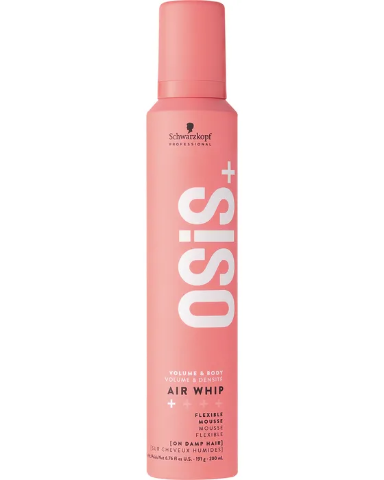 Pianka OSiS+ Air Whip o miękkim utrwaleniu, butelka 200 ml
