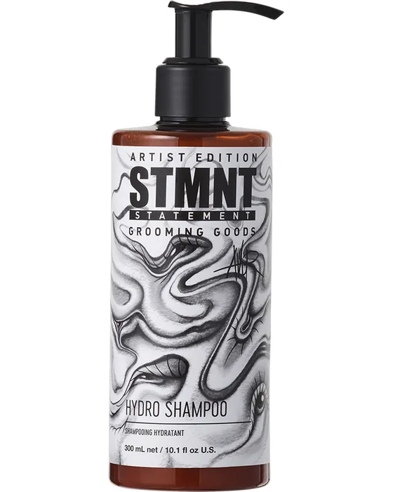 Szampon nawilżający STMNT Hydro Shampoo w limitowanej etykiecie Artist Edition, butelka 300 ml